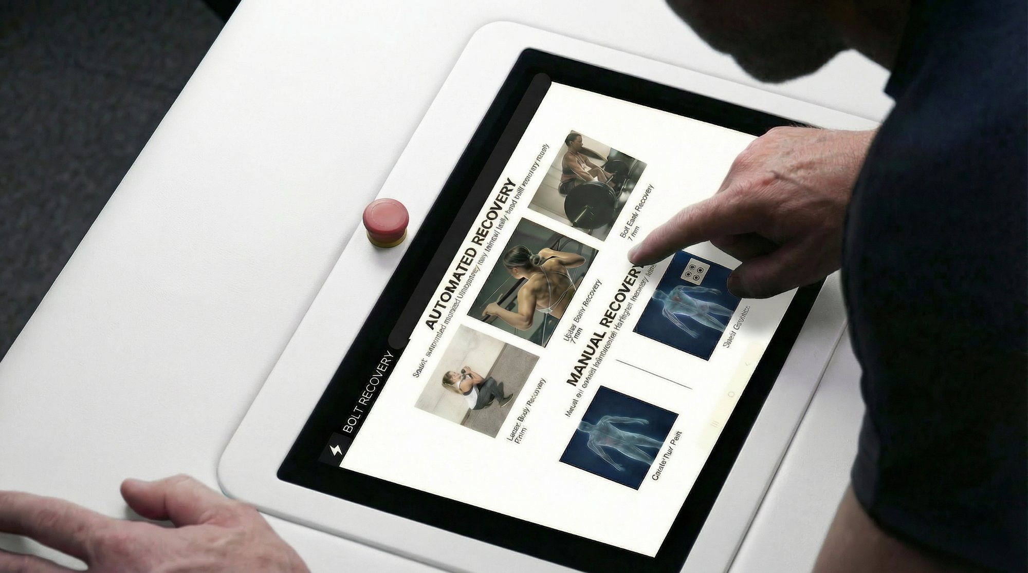AI Calibration touchscreen